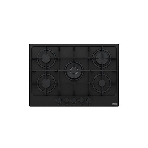 Oven Franke in black and its drawing